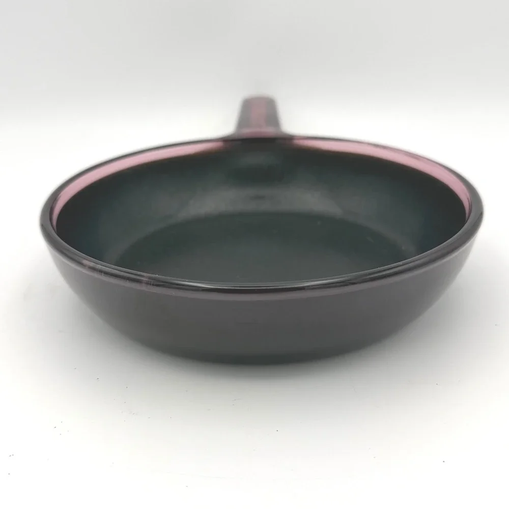 Visions Corning Skillet 7 Inch Cranberry Purple Non-Stick‎ Glass Ceramic No Lid